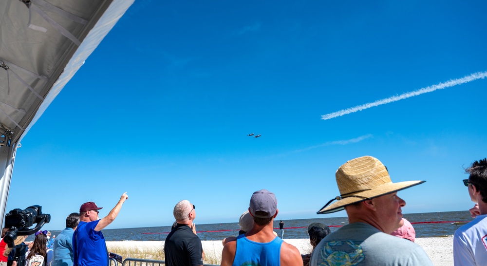 SOMS athletes meet the Thunderbirds, watch air show practices