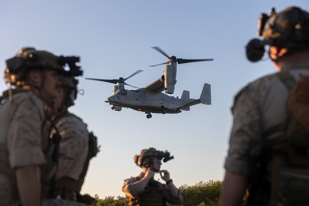 26th MEU Conducts an Advanced Integrated Raid Package