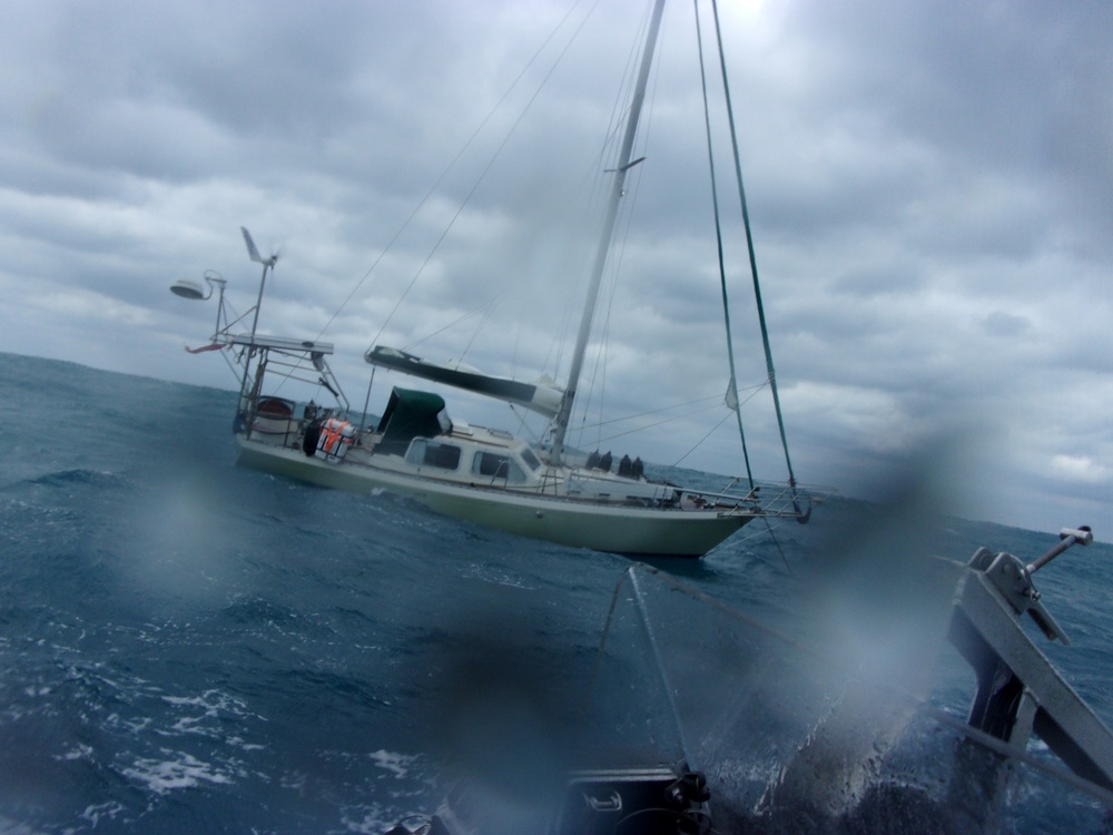Coast Guard assists 2 aboard sailboat beset by weather off Galveston, Texas
