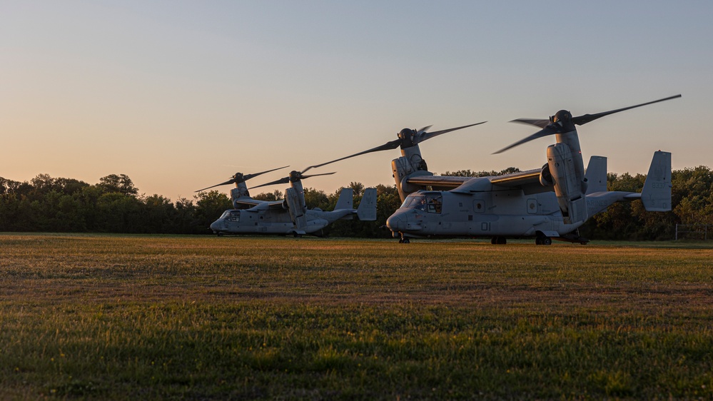 26th MEU Conducts an Advanced Integrated Raid Package