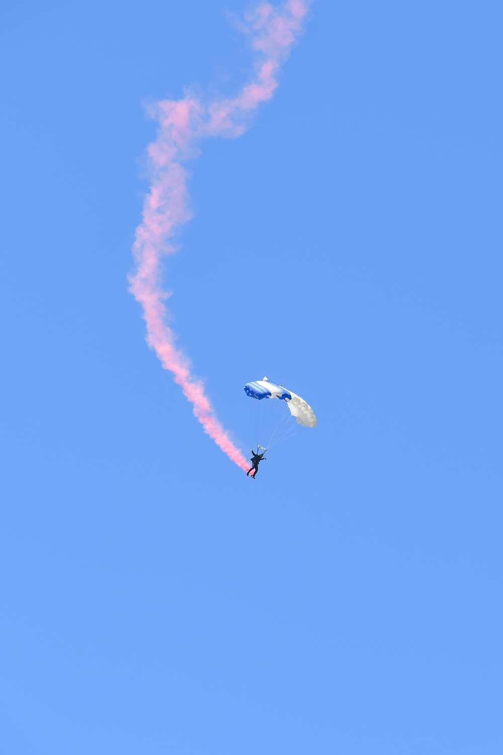 Performers practice for the 2023 TOTS Air and Space Show