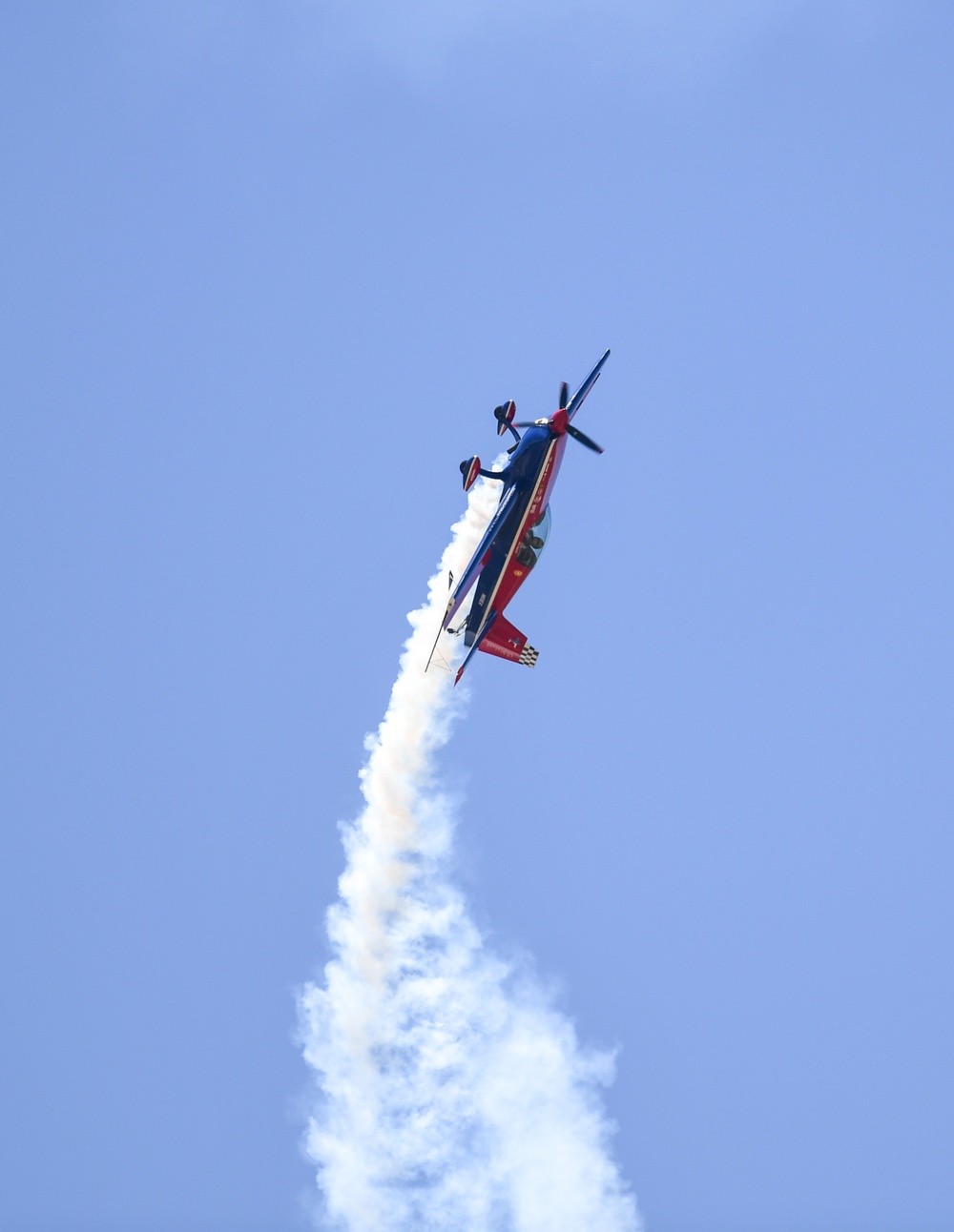 Performers practice for the 2023 TOTS Air and Space Show