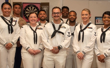Top Service Members Honored During Fleet Week