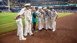 Fleet Week Night at Miami Marlins Game