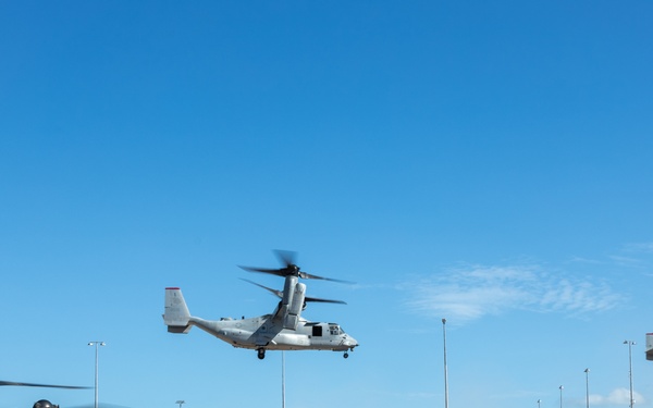MV-22B Ospreys arrive in Darwin