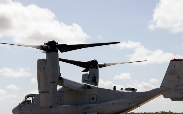 MV-22B Ospreys arrive in Darwin