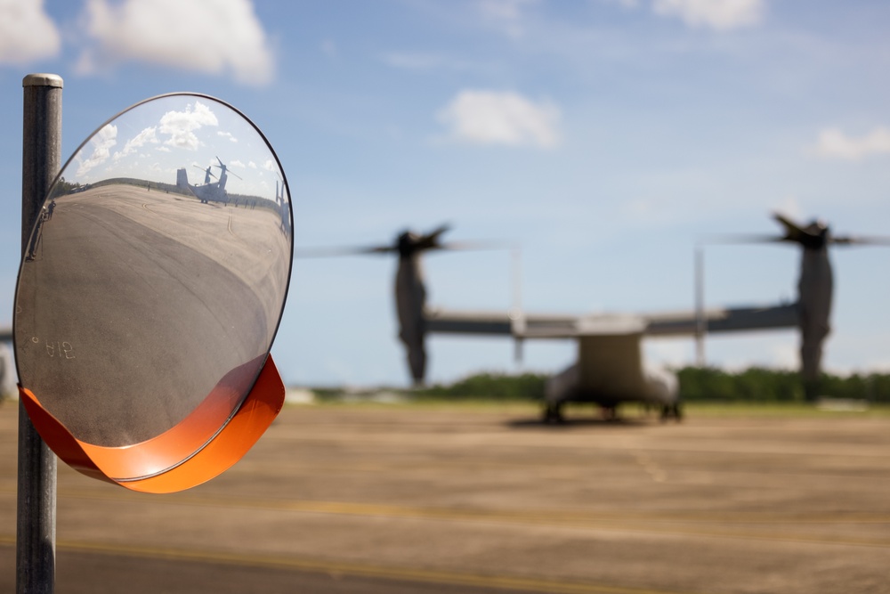 MV-22B Ospreys arrive in Darwin