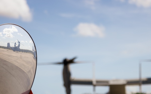 MV-22B Ospreys arrive in Darwin
