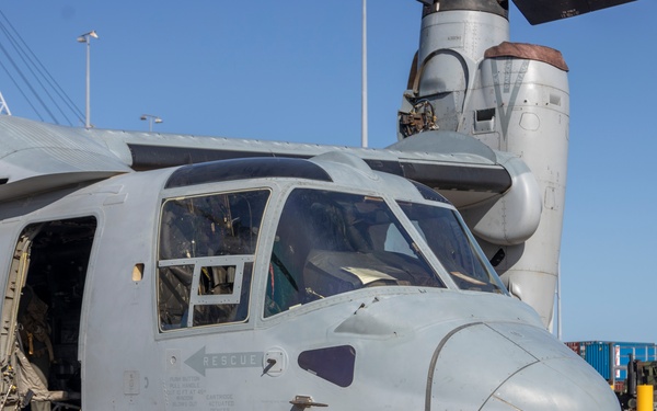 MV-22B Ospreys arrive in Darwin