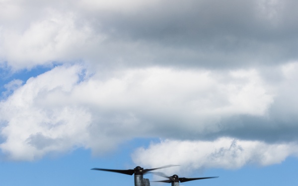 MV-22B Ospreys arrive in Darwin
