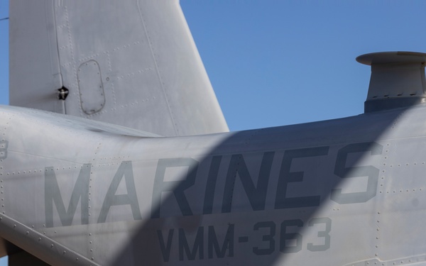 MV-22B Ospreys arrive in Darwin