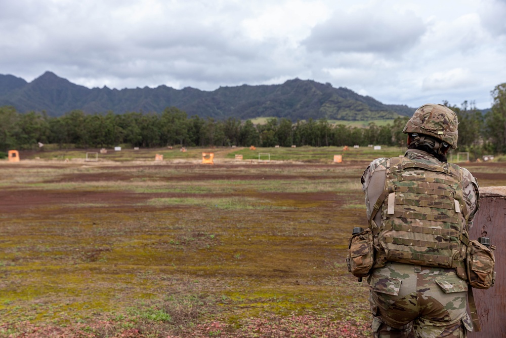 Bravo Company 524th DSSB M320 Range Day