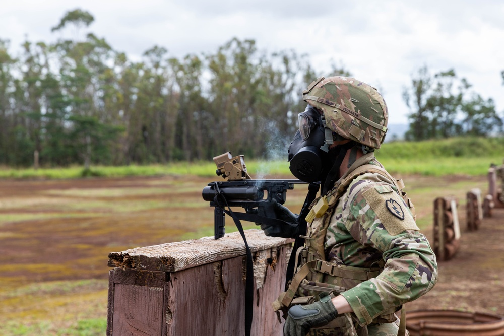 Bravo Company 524th DSSB M320 Range Day