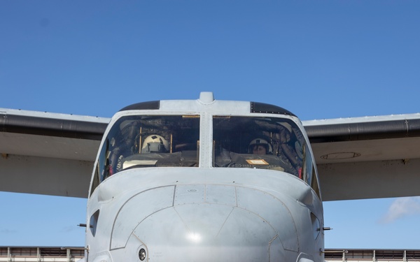 MV-22B Ospreys arrive in Darwin