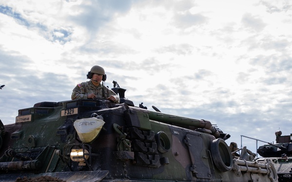 1-77 Field Artillery Regiment aid French allies during ORION 23