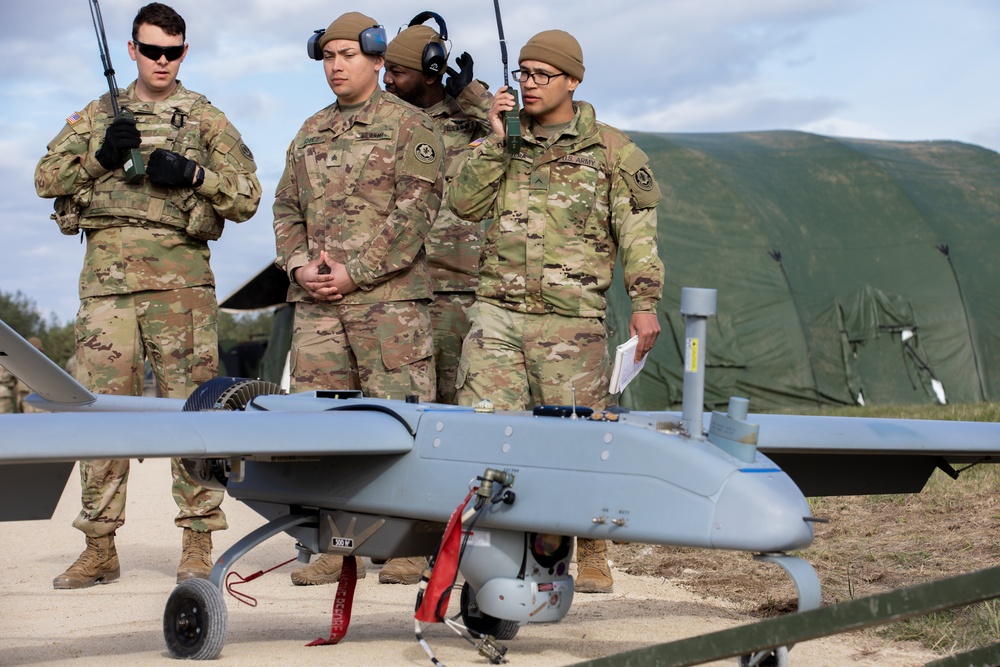 2nd Cavalry Regiment Launches Shadow drone in support of ORION 23