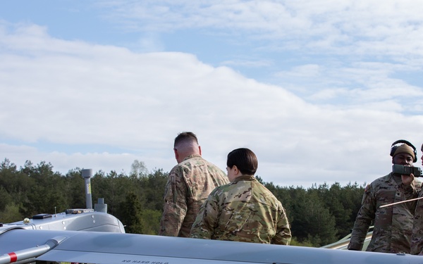 2nd Cavalry Regiment Launches Shadow drone in support of ORION 23