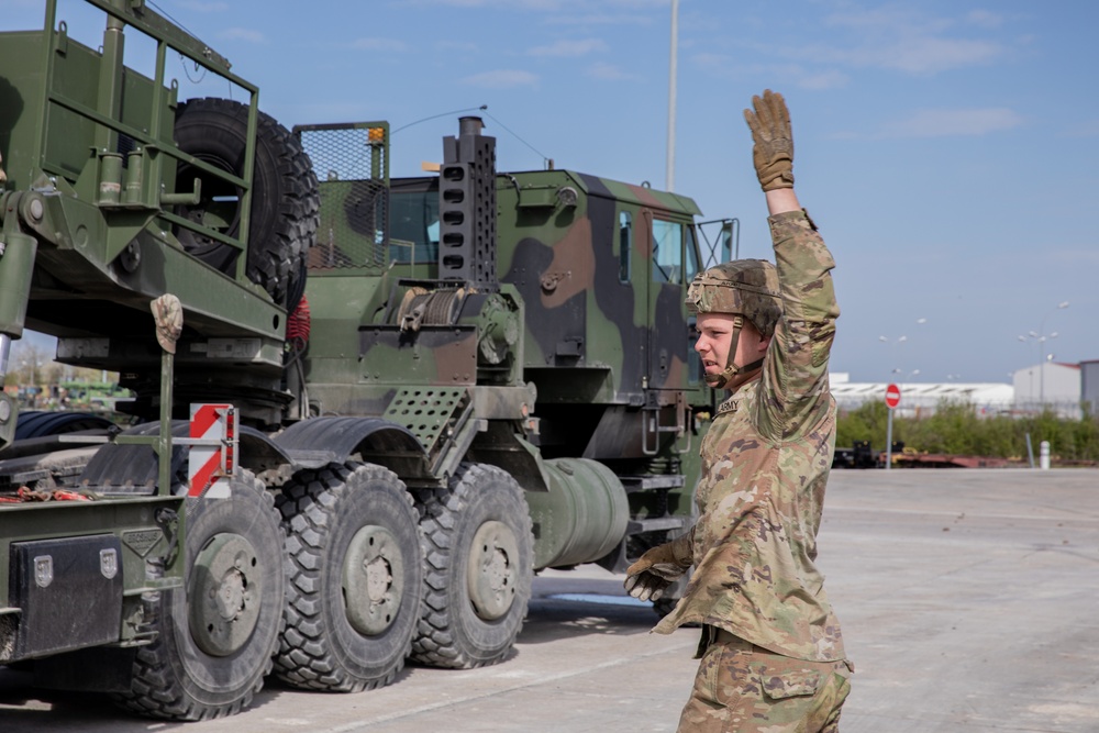 51st Composite Truck Company aid French allies during ORION 23