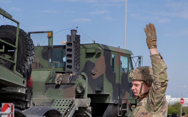 51st Composite Truck Company aid French allies during ORION 23