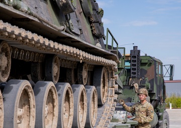51st Composite Truck Company aid French allies during ORION 23