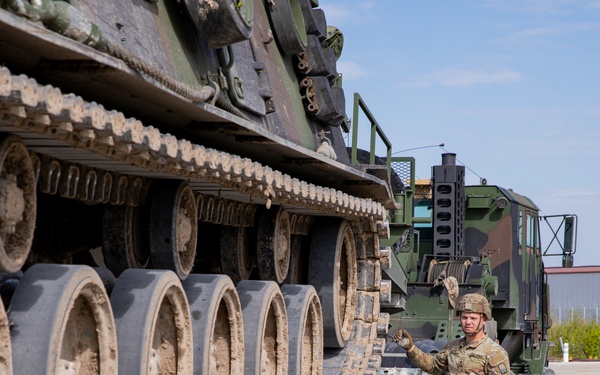 51st Composite Truck Company aid French allies during ORION 23