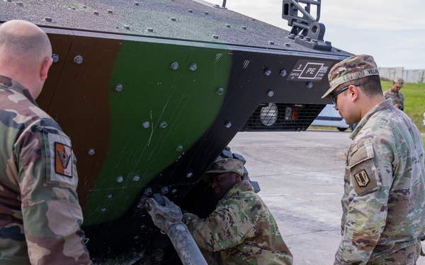 1-77 Field Artillery Regiment aid French allies during ORION 23