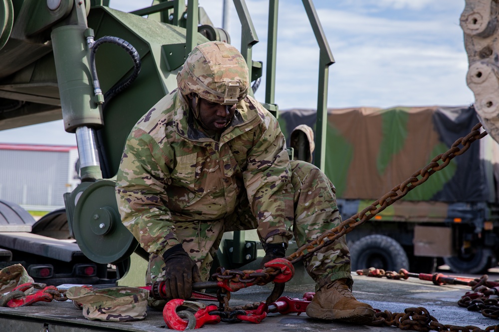 51st Composite Truck Company aid French allies during ORION 23