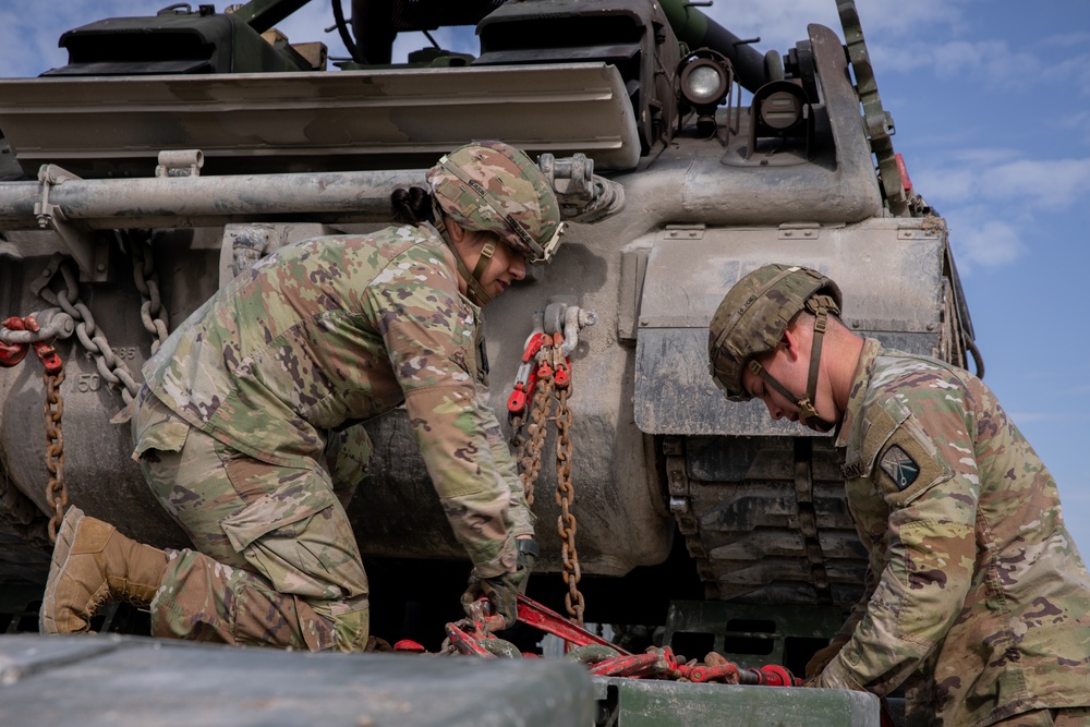 51st Composite Truck Company aid French allies during ORION 23