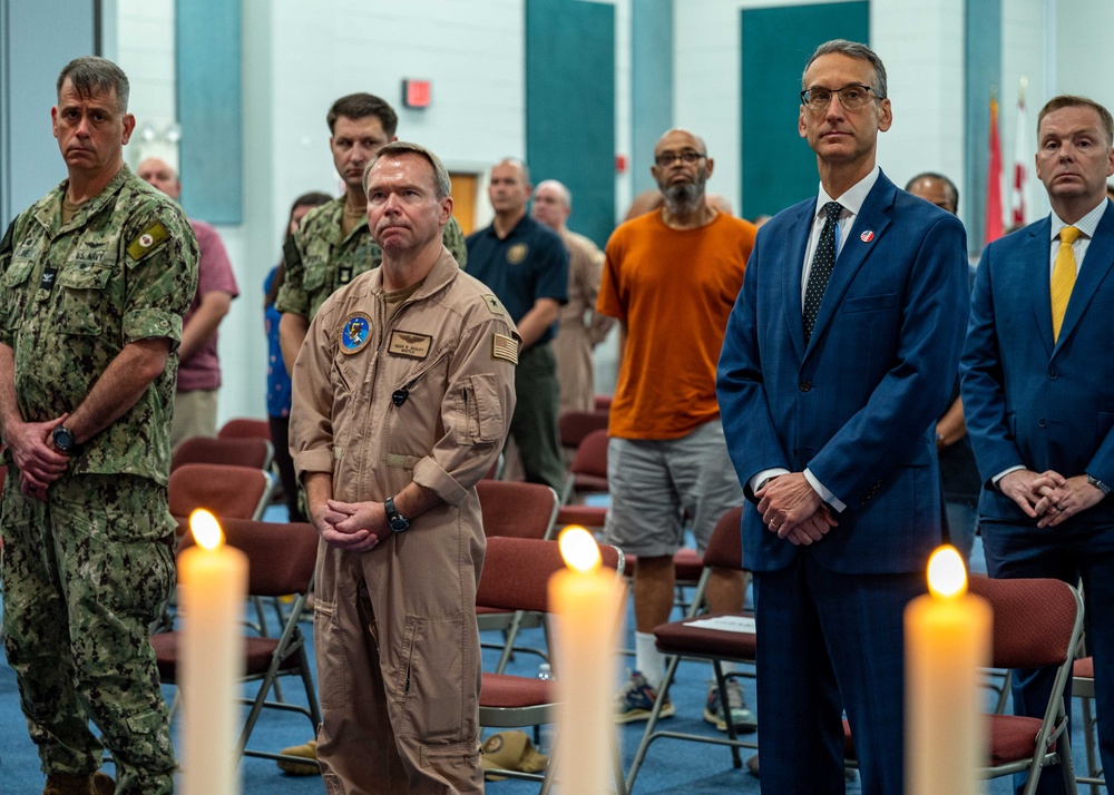 NAVCENT Holds Holocaust Remembrance Ceremony