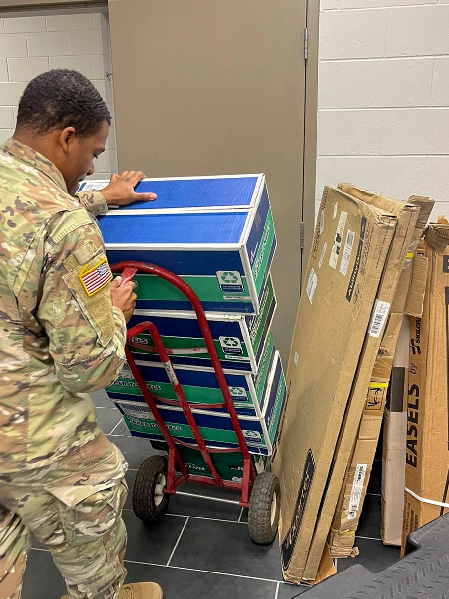 National Guard and Army Reserve sustainers build the foundation for Exercise Vibrant Response