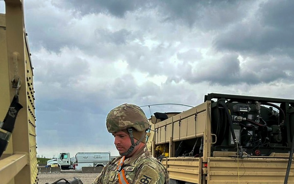 National Guard and Army Reserve sustainers build the foundation for Exercise Vibrant Response