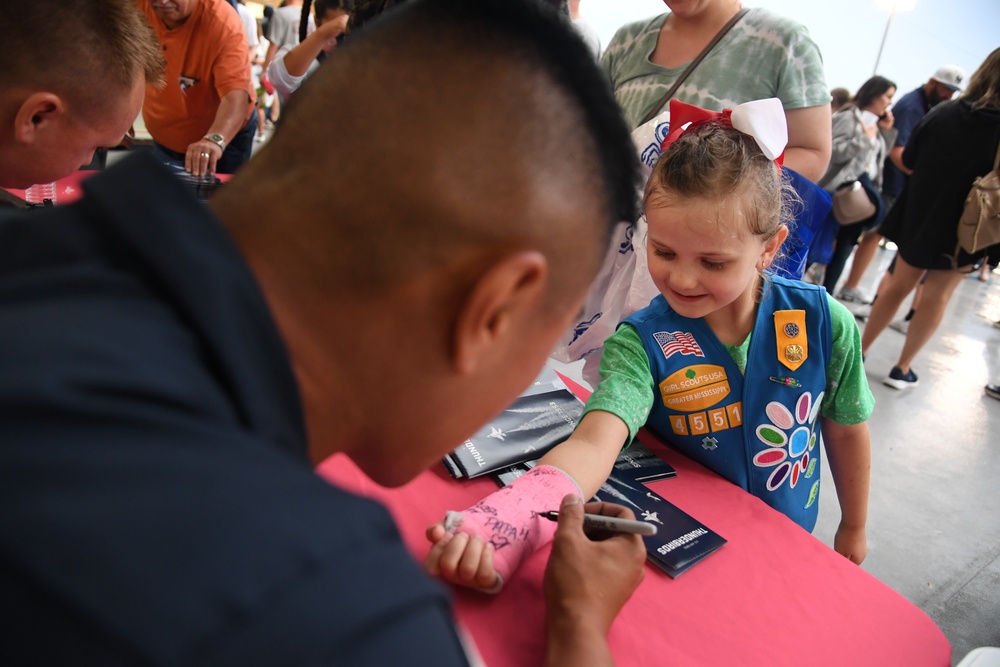 Thunderbirds host meet and greet with the Biloxi Shuckers