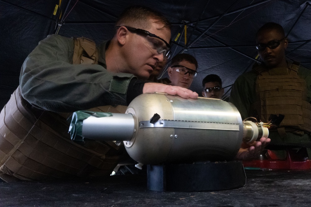 EOD Marines Conduct Exploitation Training on Camp Hansen