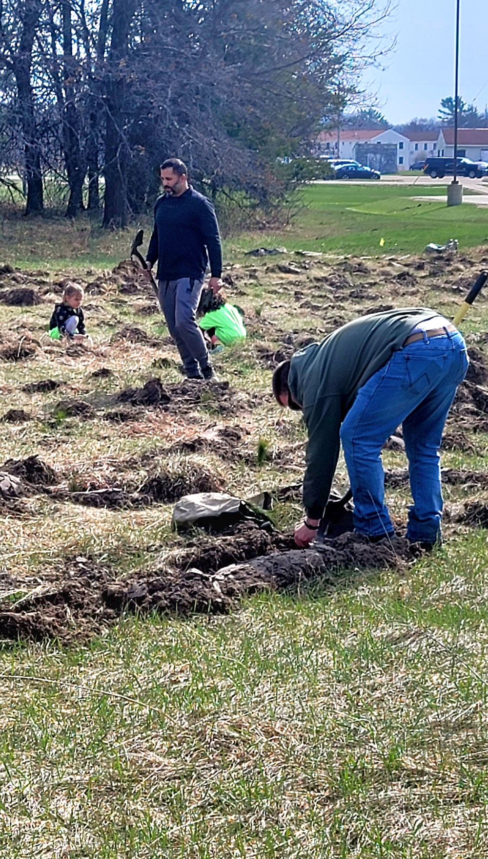 Fort McCoy community plants more than 500 trees for 2023 Arbor Day event