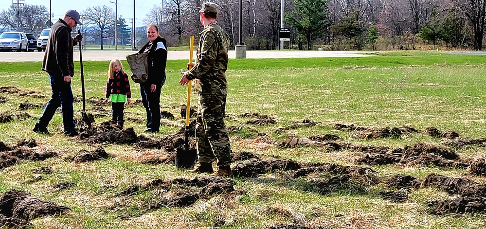 Fort McCoy community plants more than 500 trees for 2023 Arbor Day event