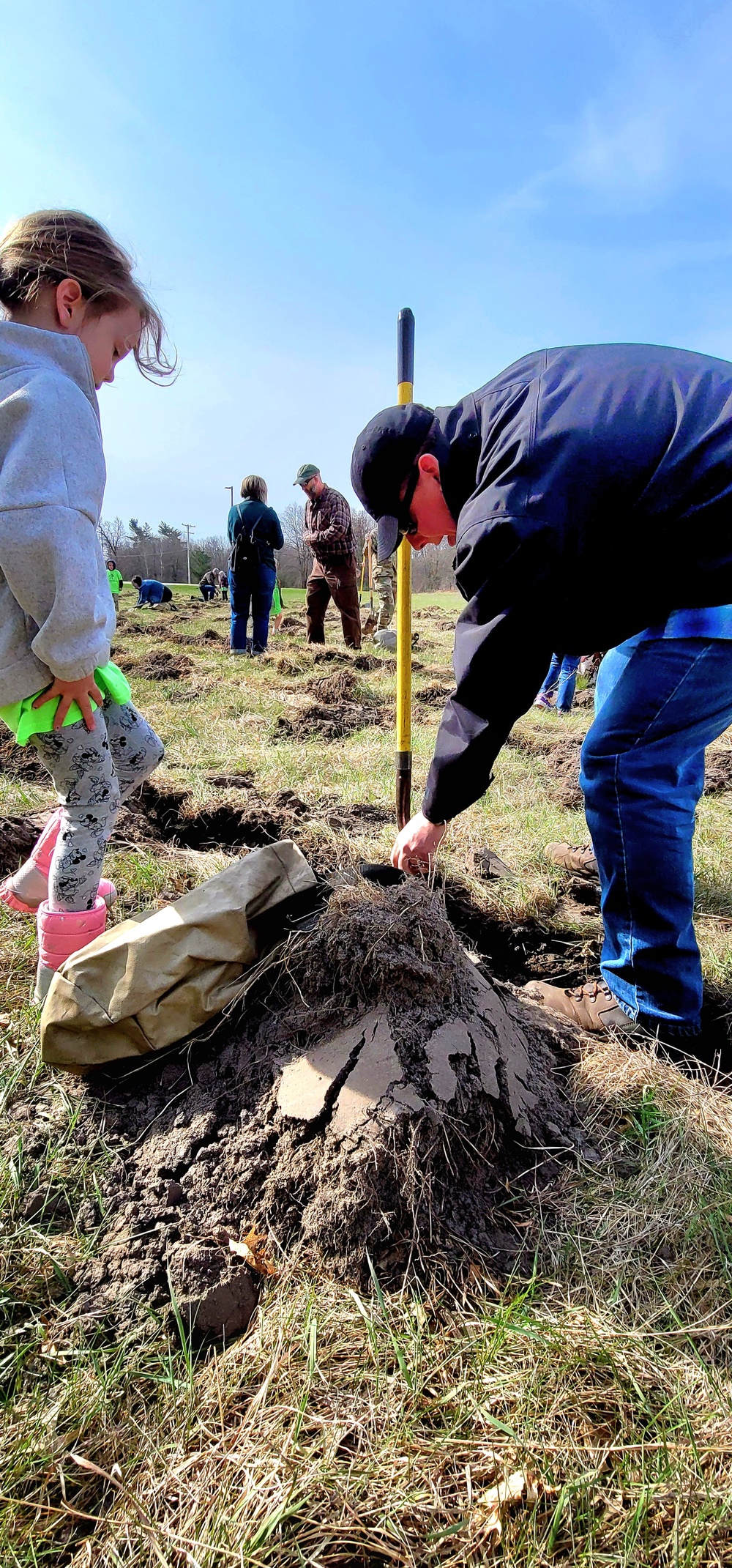 Fort McCoy community plants more than 500 trees for 2023 Arbor Day event