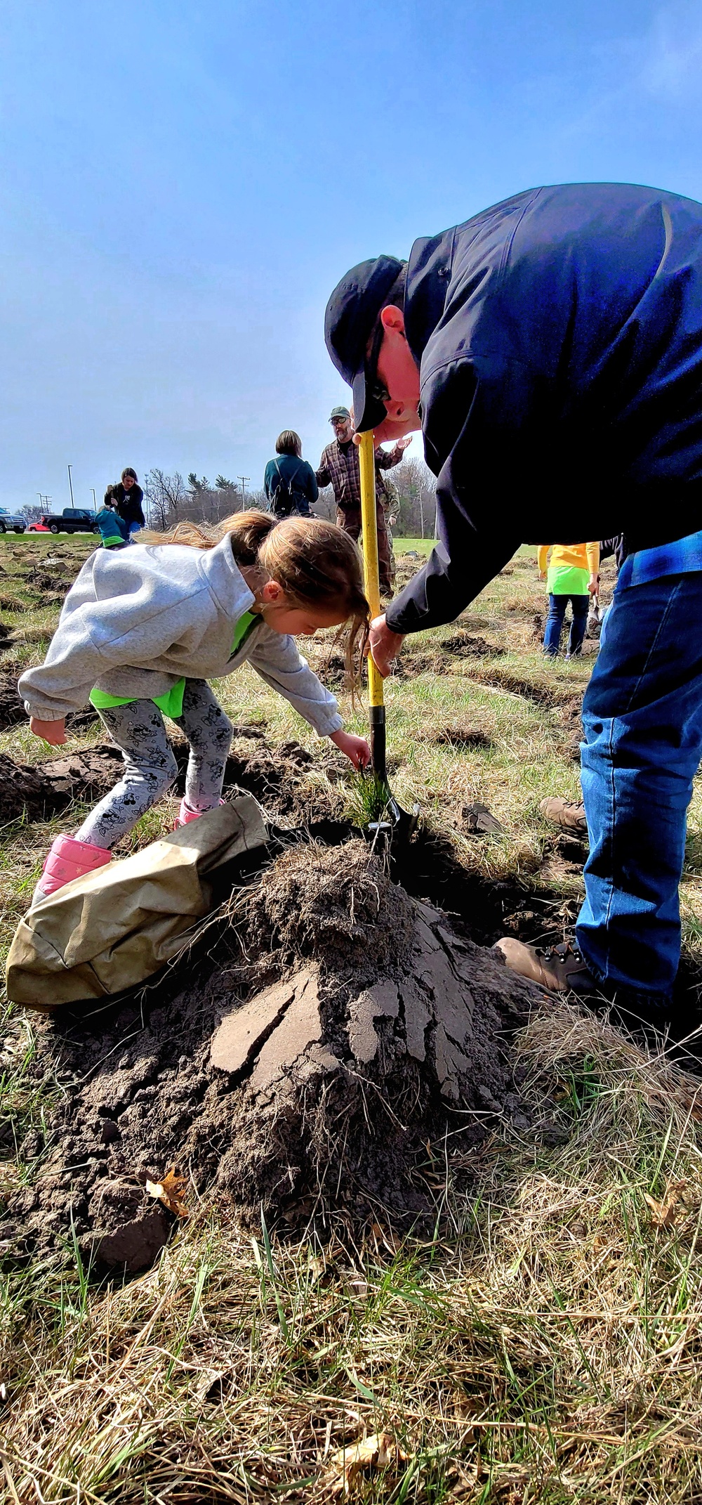 Fort McCoy community plants more than 500 trees for 2023 Arbor Day event