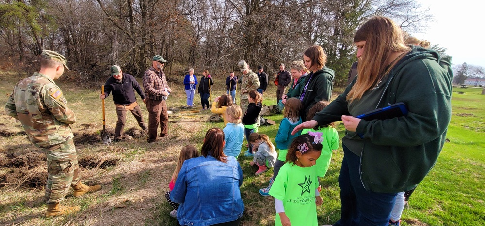 Fort McCoy community plants more than 500 trees for 2023 Arbor Day event