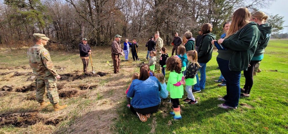 Fort McCoy community plants more than 500 trees for 2023 Arbor Day event