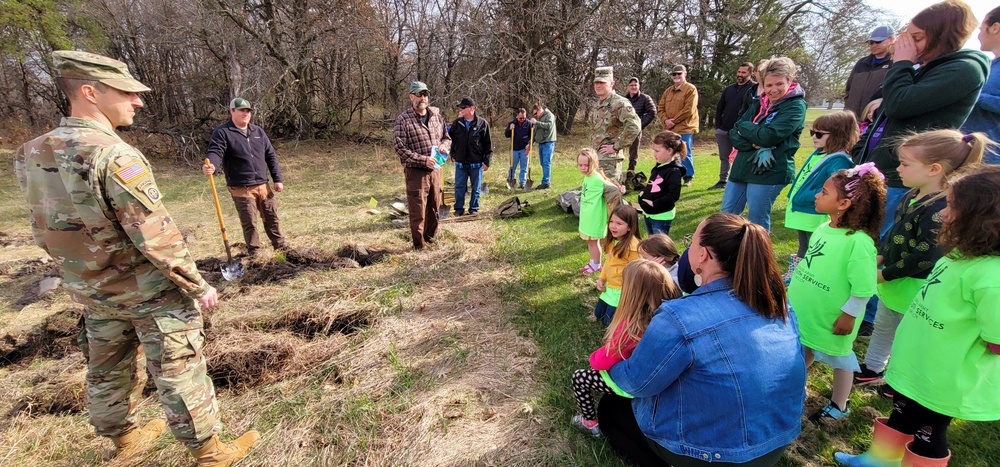 Fort McCoy community plants more than 500 trees for 2023 Arbor Day event