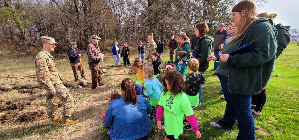 Fort McCoy community plants more than 500 trees for 2023 Arbor Day event