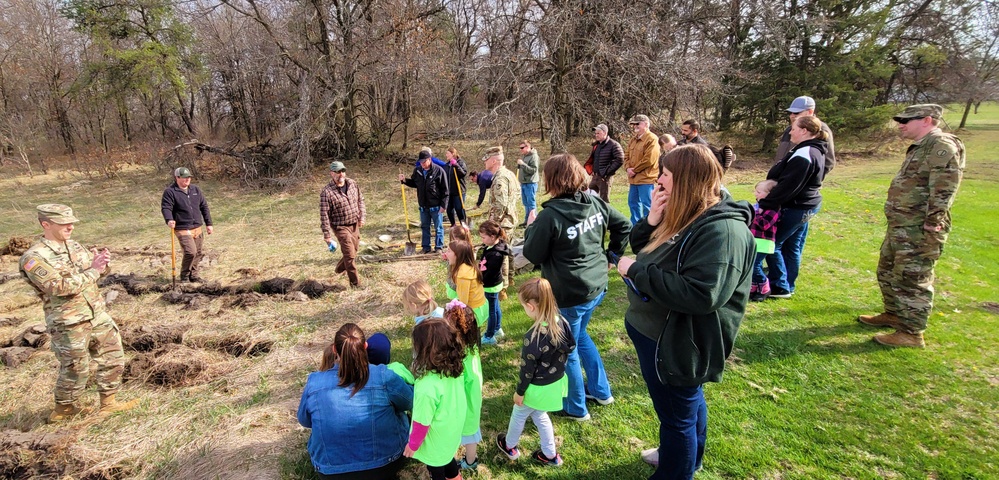 Fort McCoy community plants more than 500 trees for 2023 Arbor Day event