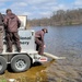 Annual fish stocking at Fort McCoy helps maintain fish populations for anglers