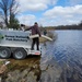 Annual fish stocking at Fort McCoy helps maintain fish populations for anglers