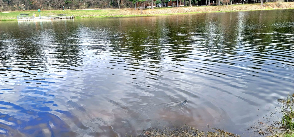 Annual fish stocking at Fort McCoy helps maintain fish populations for anglers