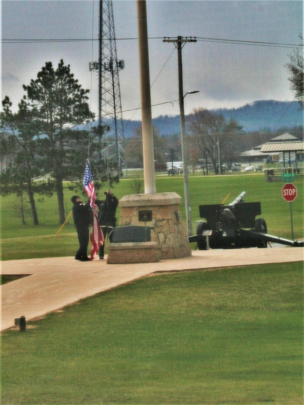 Fort McCoy police officers complete flag duty