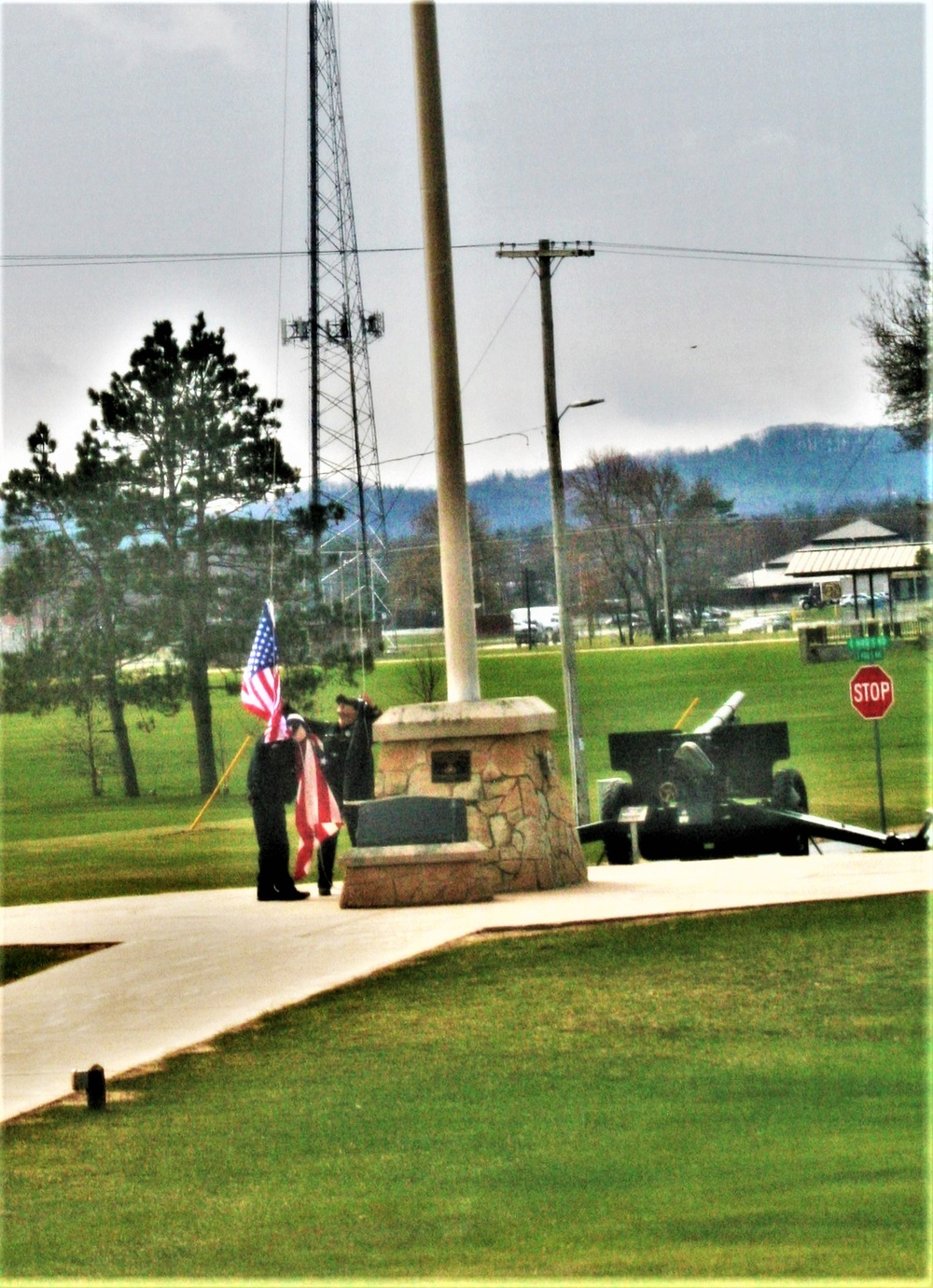 Fort McCoy police officers complete flag duty