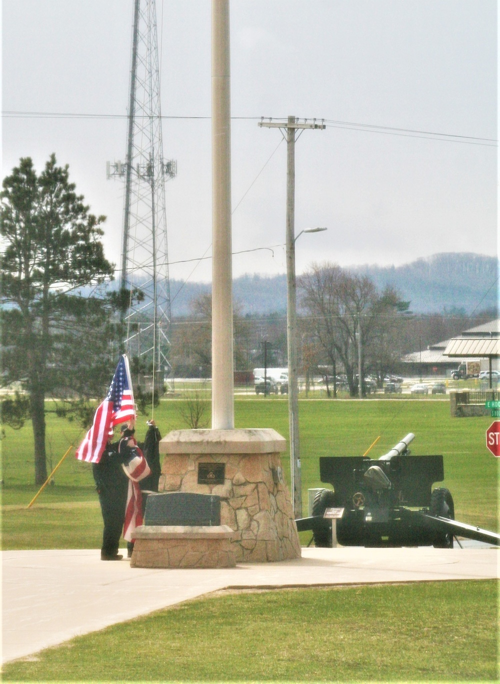 Fort McCoy police officers complete flag duty