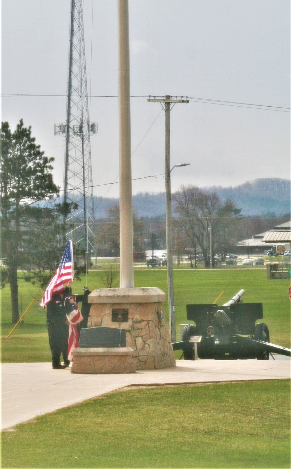 Fort McCoy police officers complete flag duty