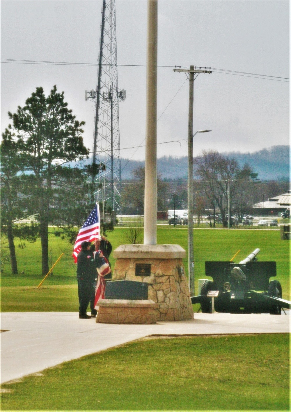 Fort McCoy police officers complete flag duty